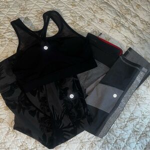 Lululemon Leggings and Sports Bra Bundle